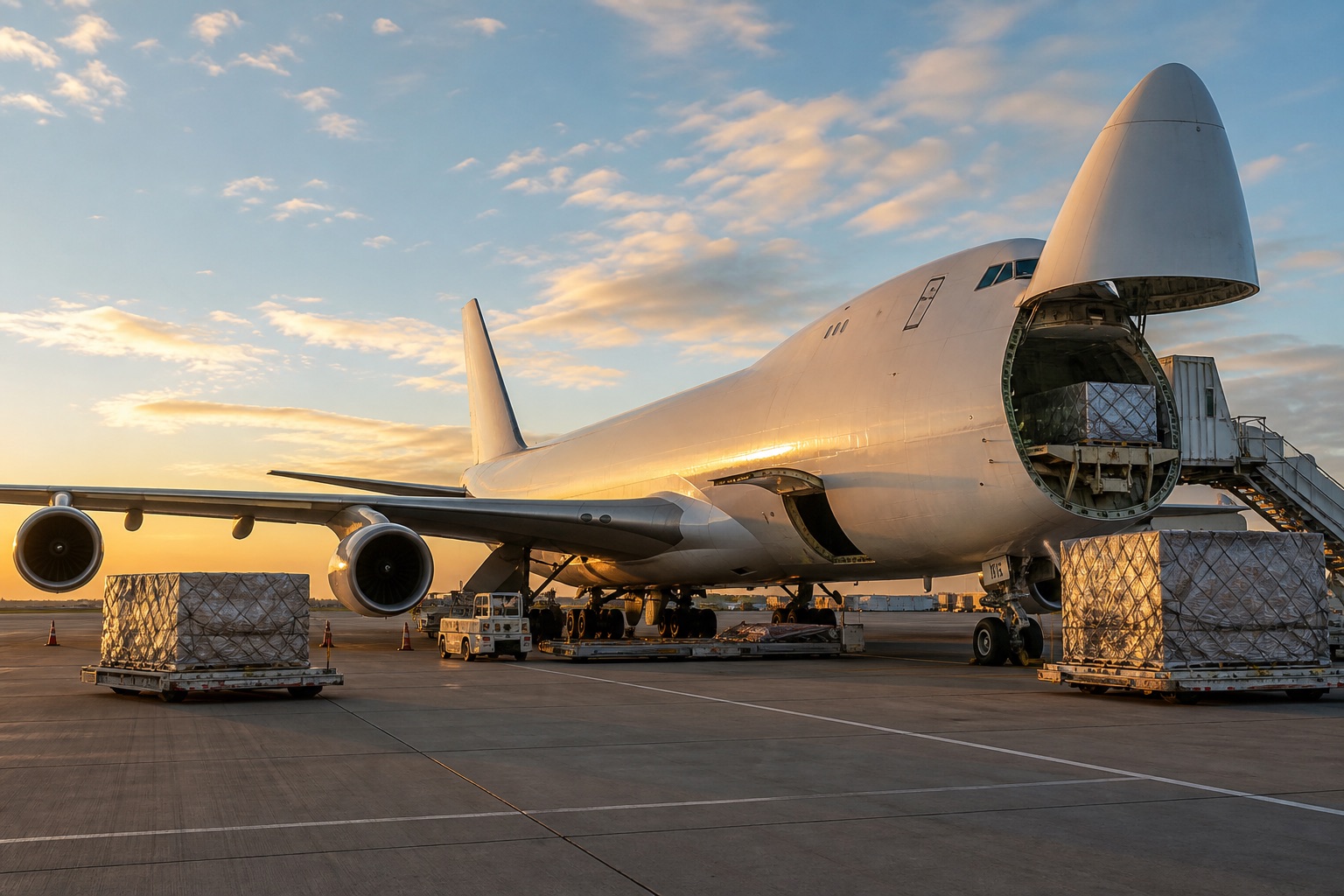 Air cargo aircraft