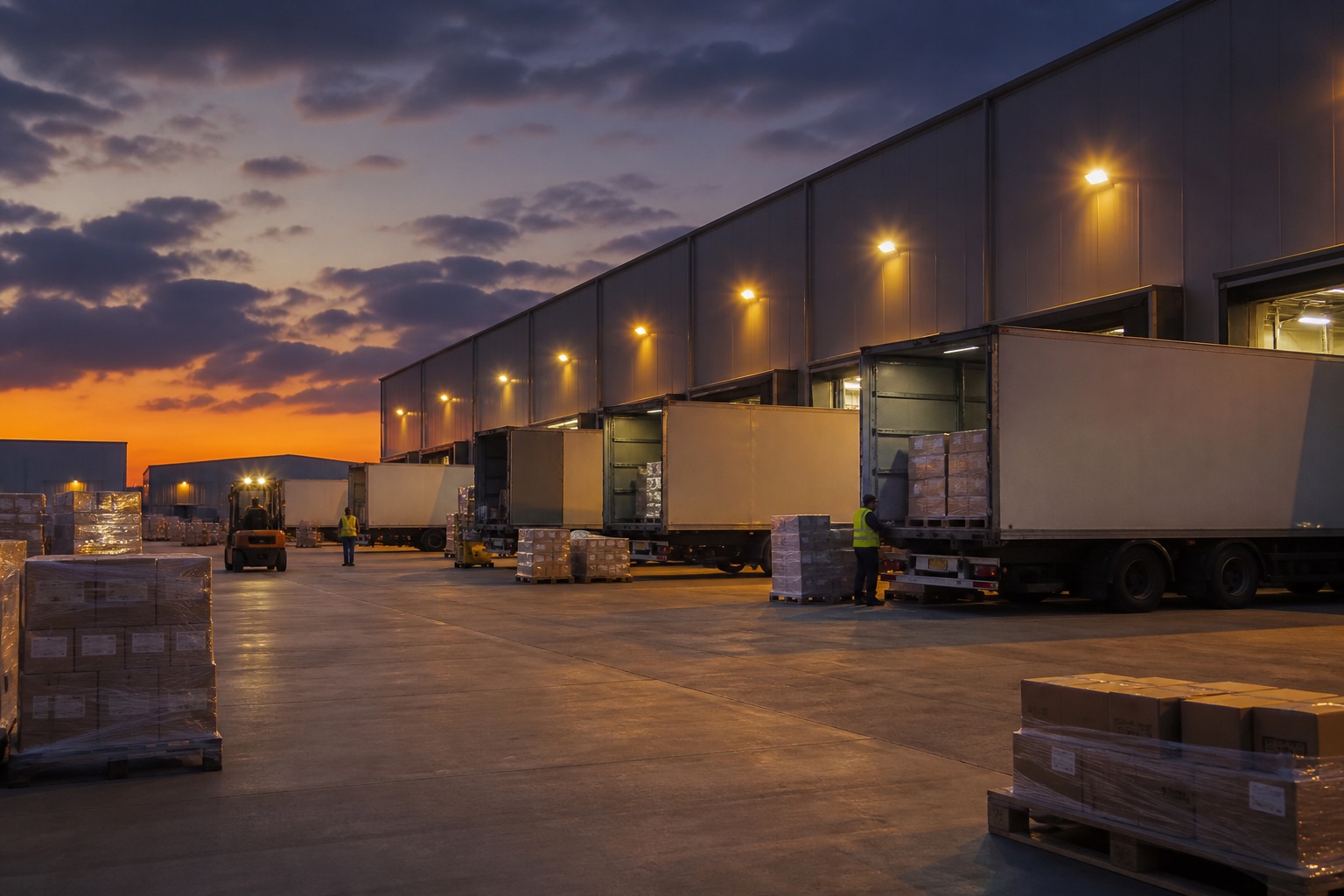 Cross-dock freight