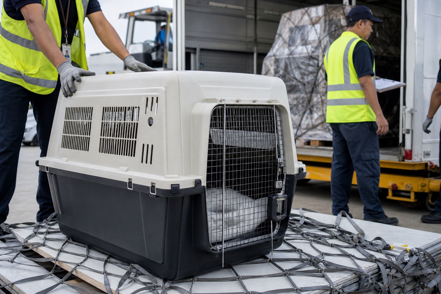 Pet air cargo crate
