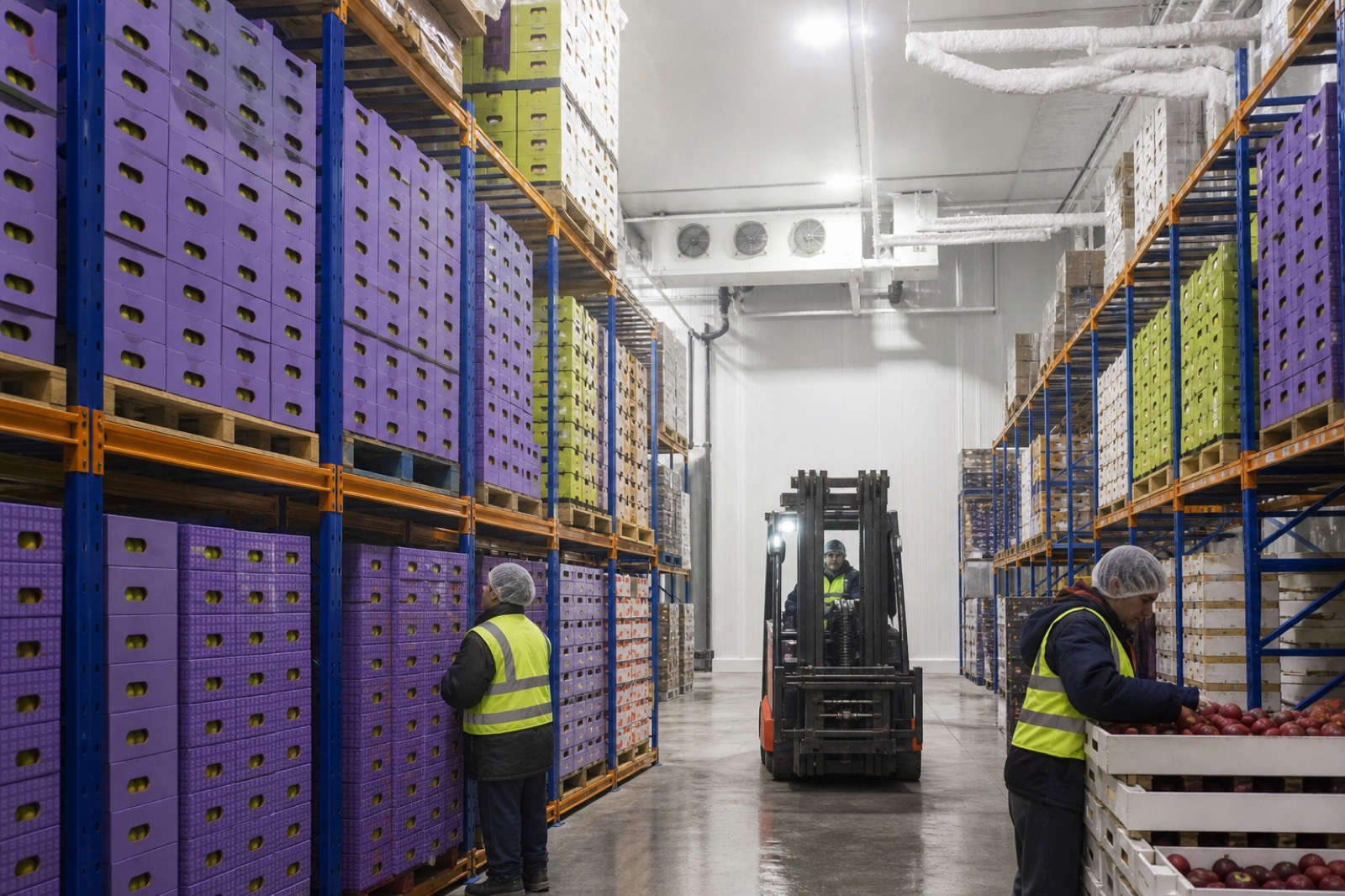 Cold-storage warehouse